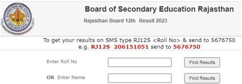 rajeduresults|RBSE 12th Arts Result 2023 declared; how to download .